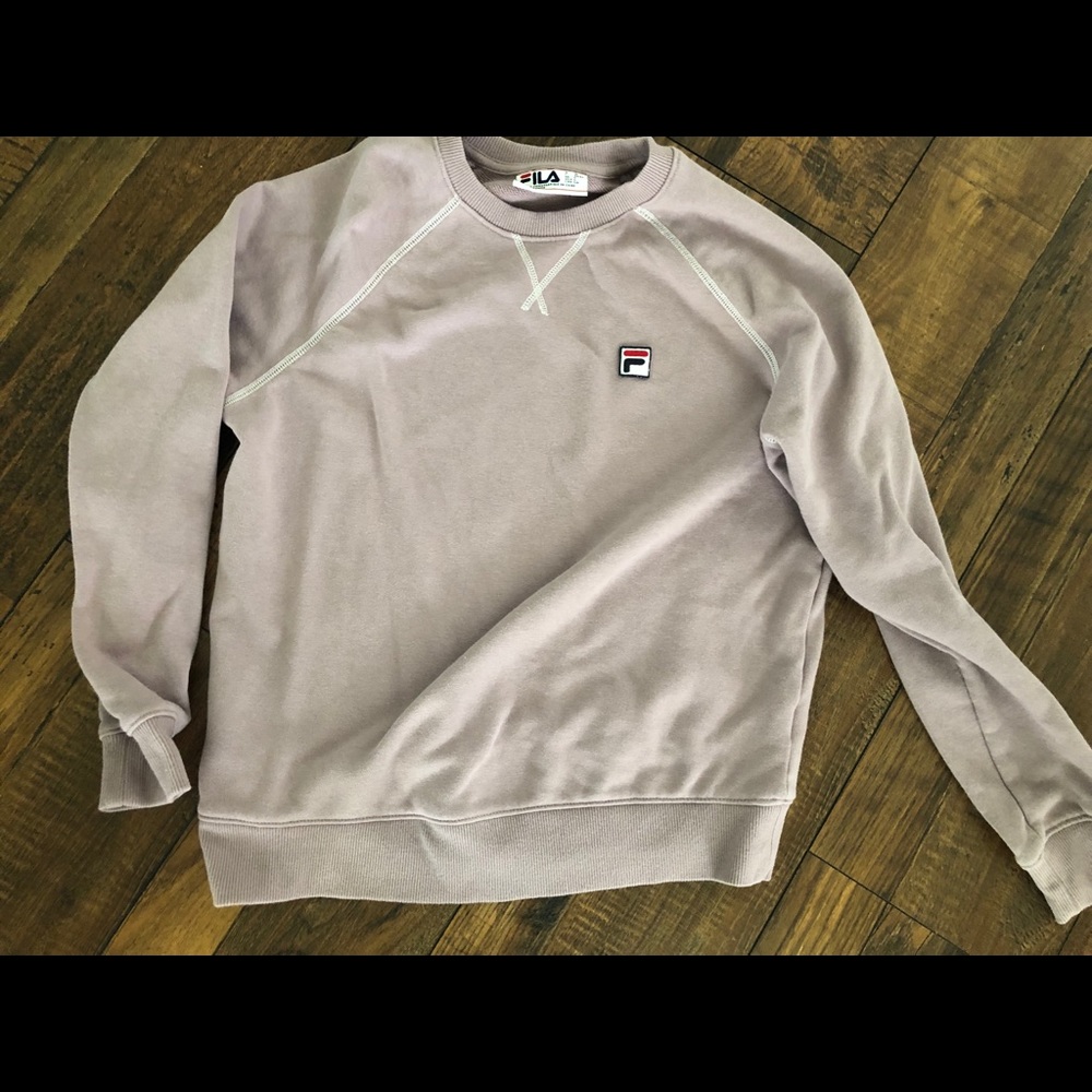 FILA Mauve/Lavender Pullover Sweatshirt